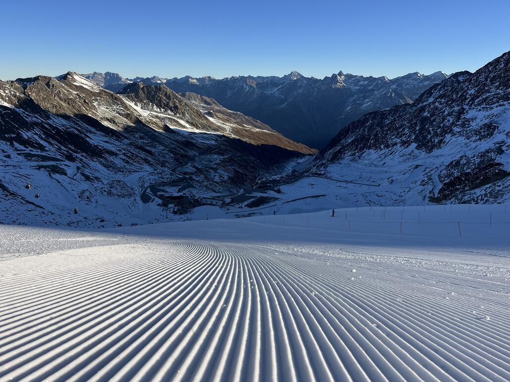 Die ersten Fahrten am Rettenbachgletscher waren genial