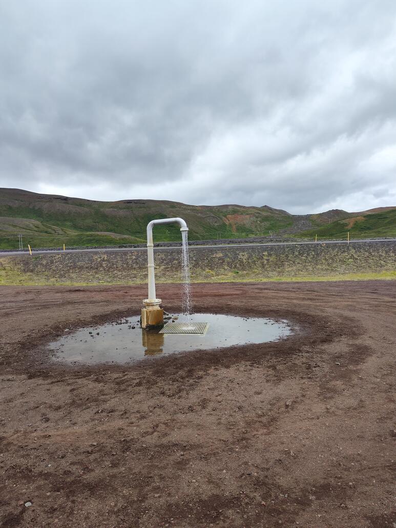 Open Air Dusche nahe Mývatn (wurde durch mich getestet)