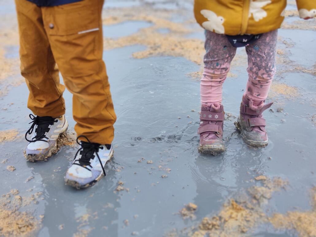 Die Kinder liebten es... Das Auto sah entsprechend aus ...