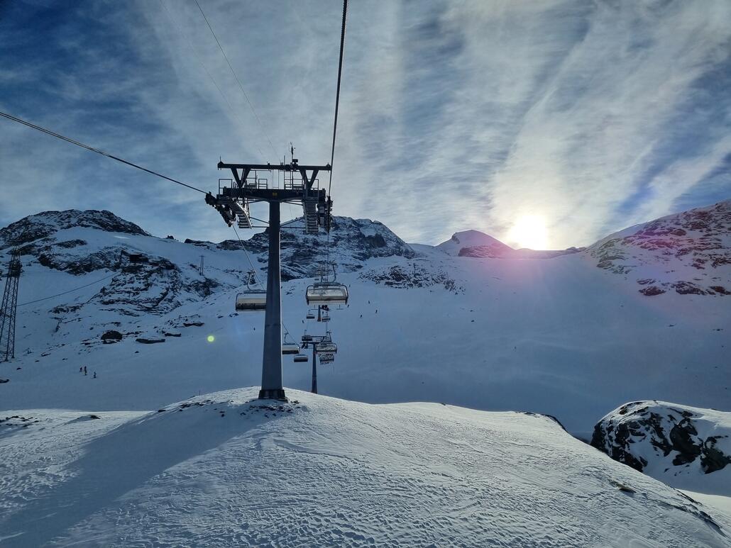 Noch einiges los auf Morenia an einem werktag 14 Uhr