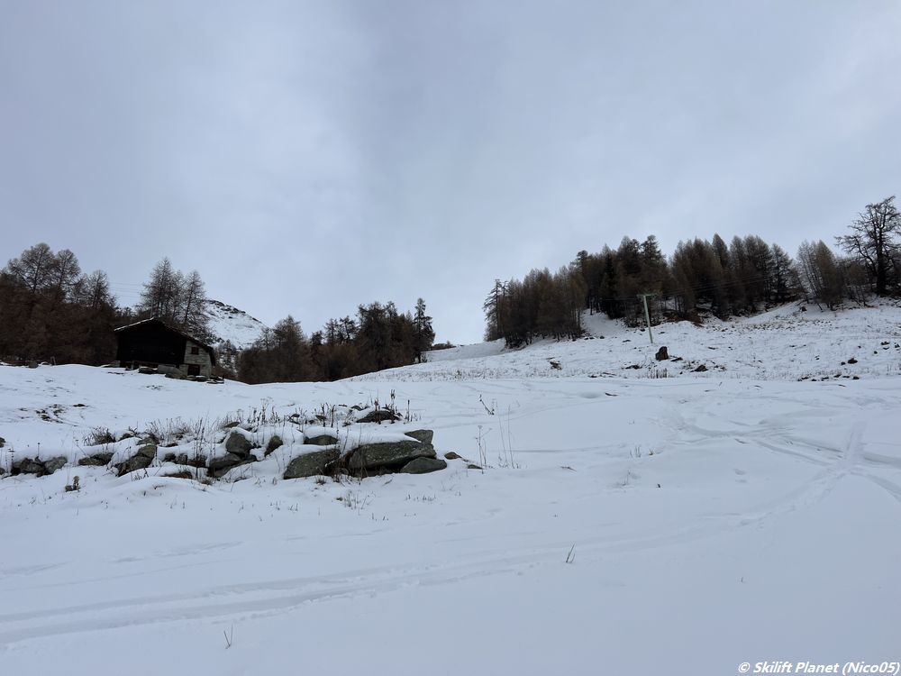 Schwarze Piste du Tsaté