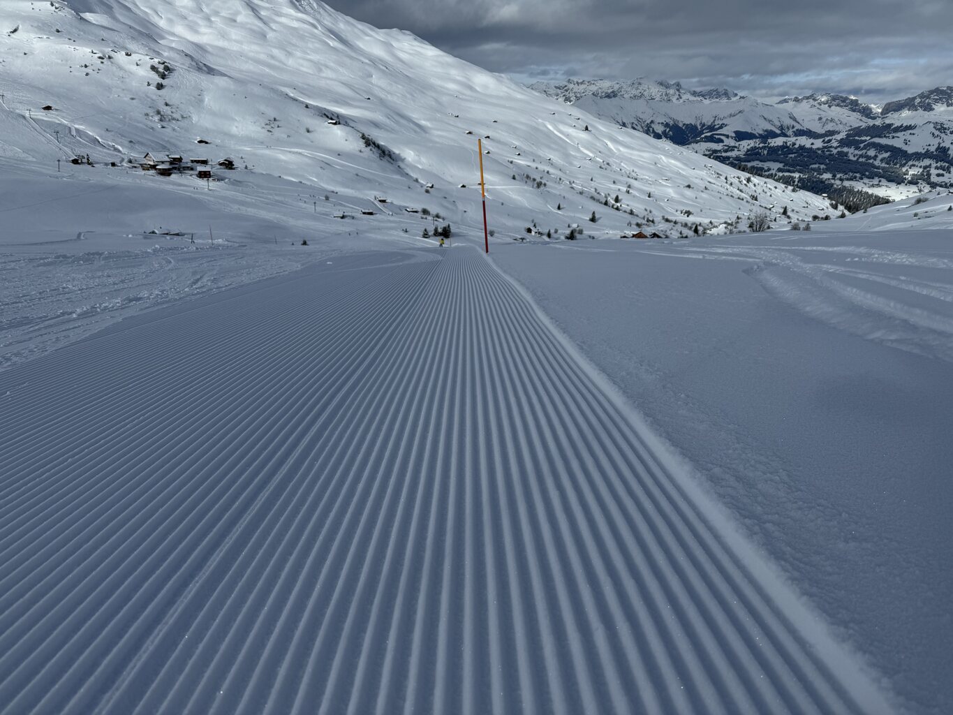 Am Nachmittag noch Rillen ...