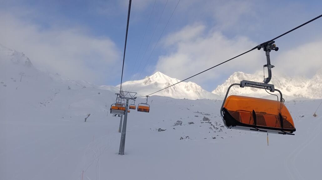 so liebe ich die Berge. 10min später geht die Sonne auf ...