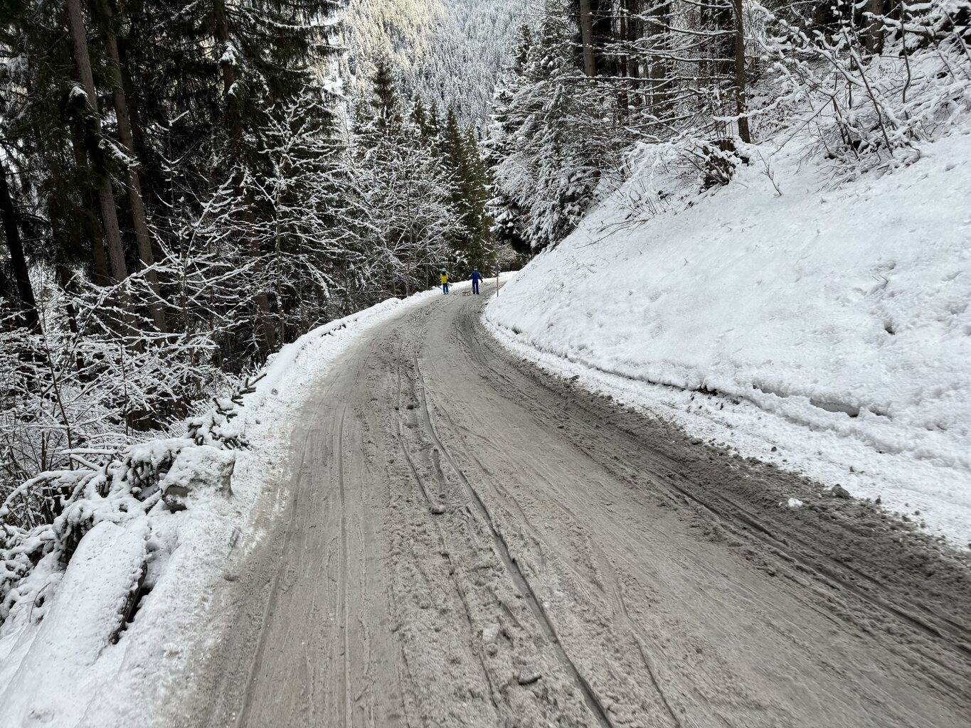 zuunterst ein wenig sulzig und braun