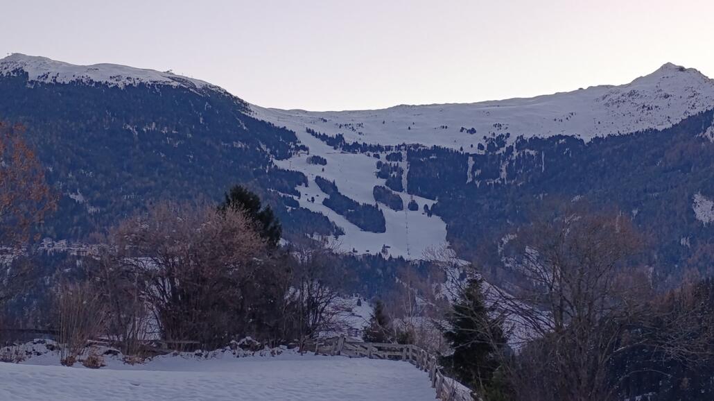 Blick auf Hochzeiger