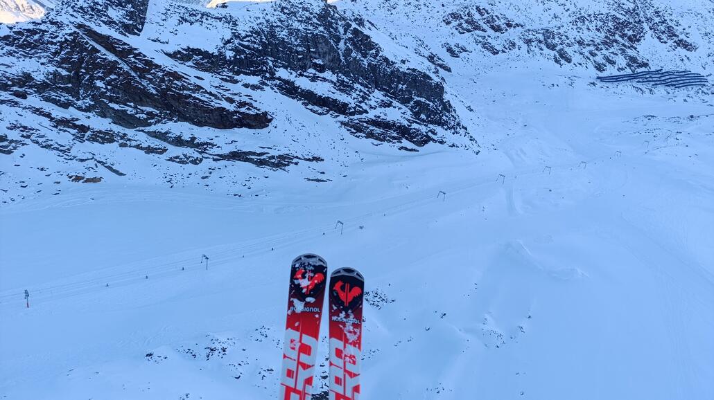 Nach Start noch im Schatten