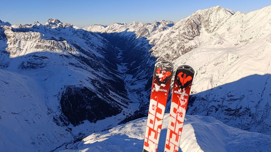 Könnte dann aber über den Grat...