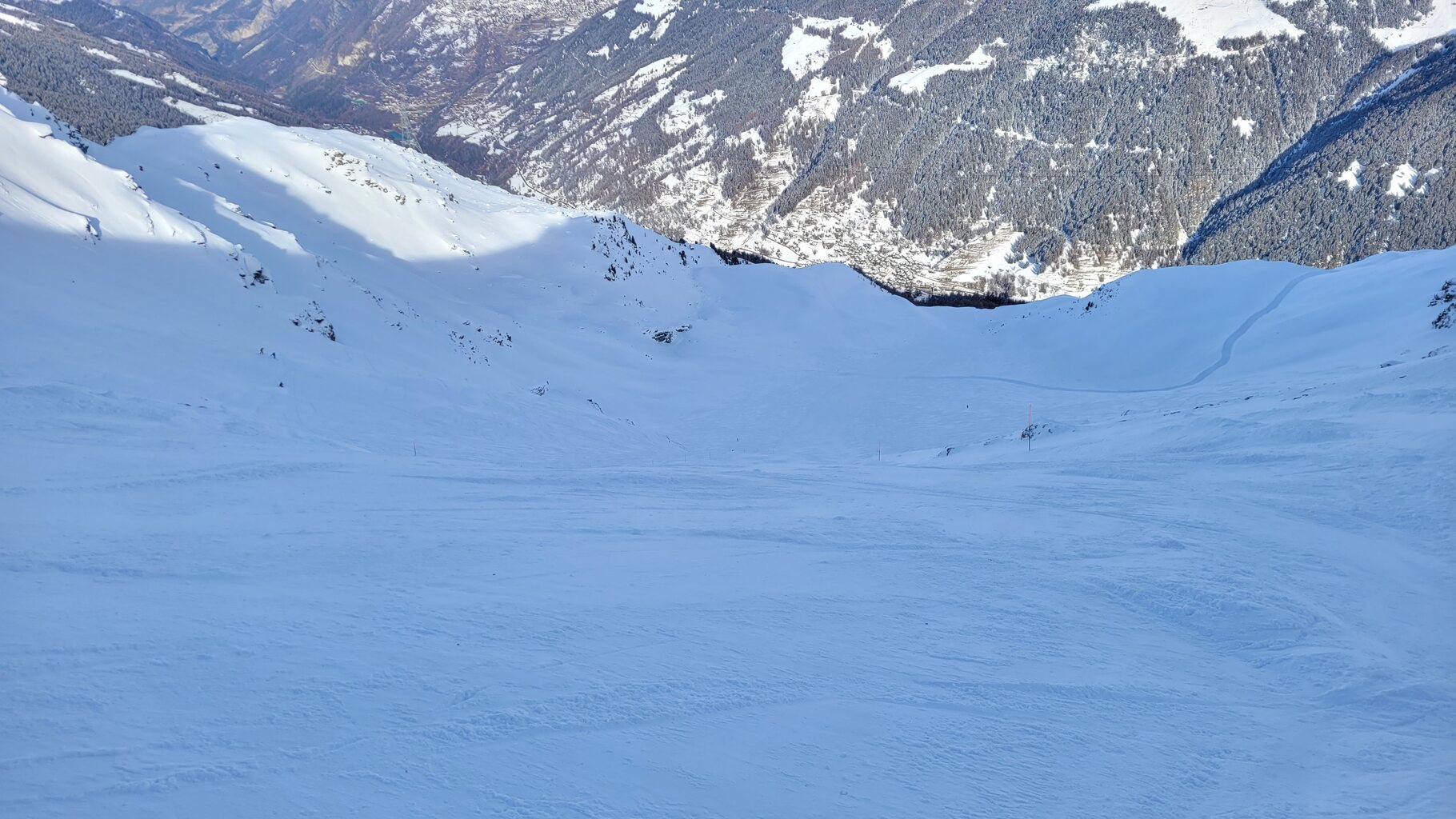 Chamois ist recht schattig, aber gut zu fahren