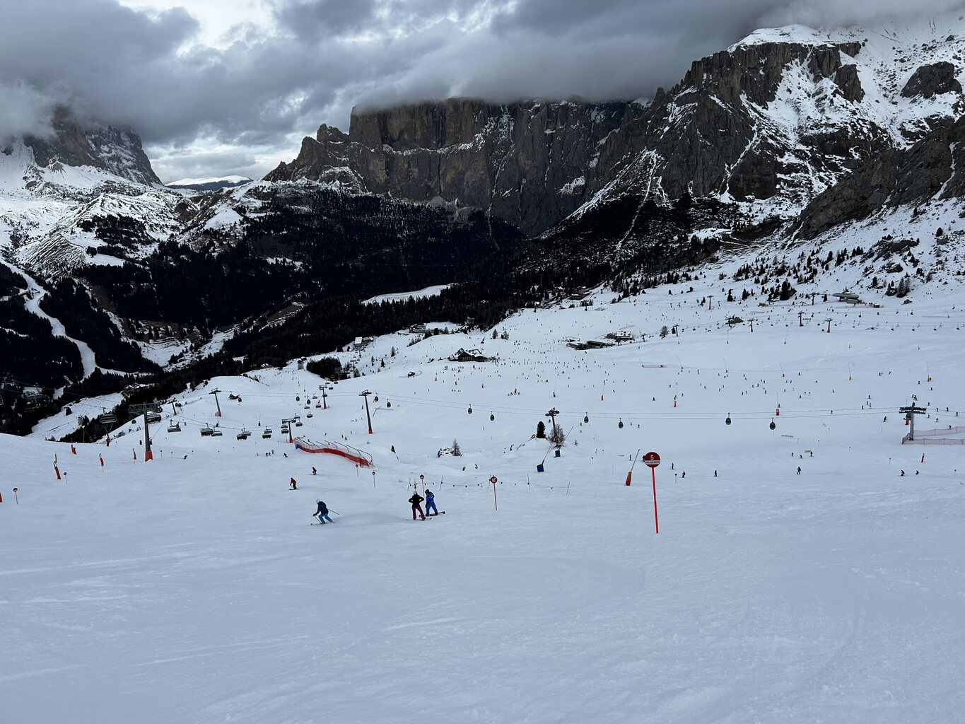 Col dei Rossi ging gut, unten aber überfüllt