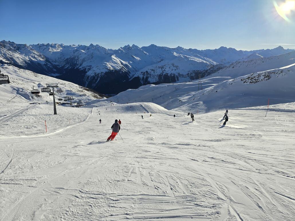 Einiges los auf der Furka-Piste