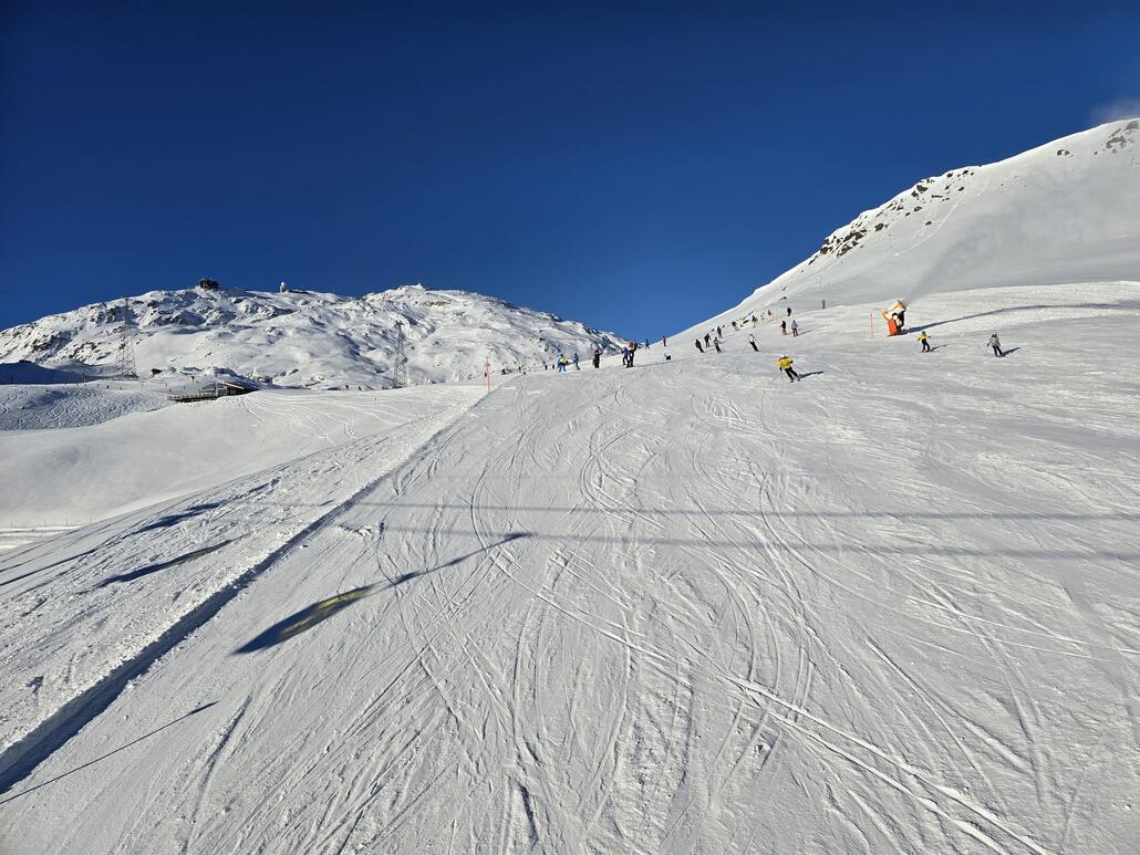 Dito auf der Totalp-Piste