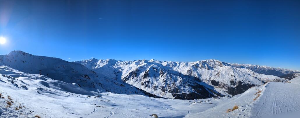 Blick nach Hochfügen