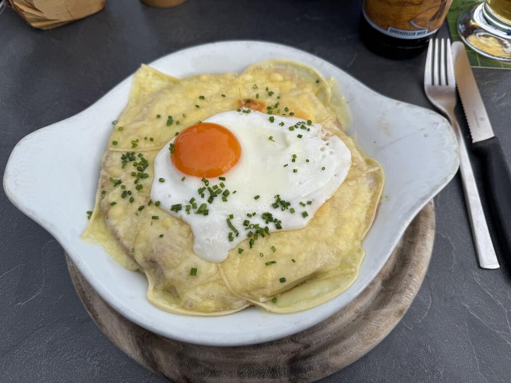 Sehr lecker aber hätte für 25 Stutz etwas uppiger sein dürfen.