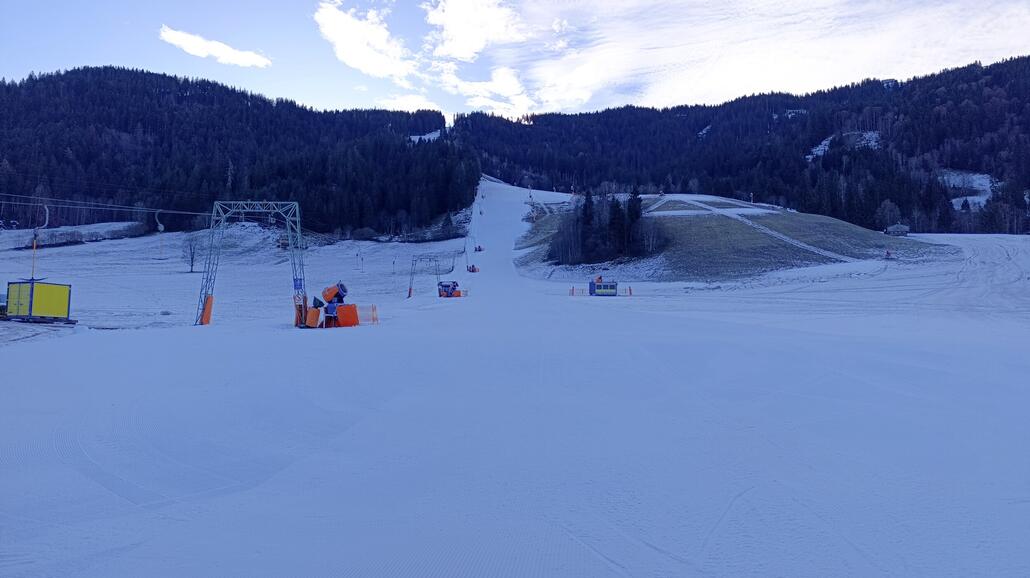 Piste am Arenaschlepper