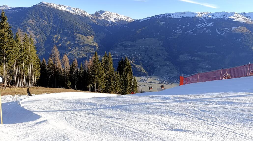 ... unruhige, hügelige Präparation