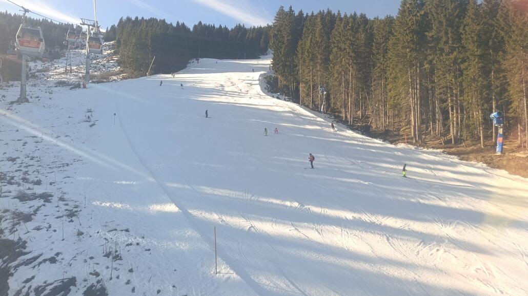 Nach Mittagpause Talabfahrt...