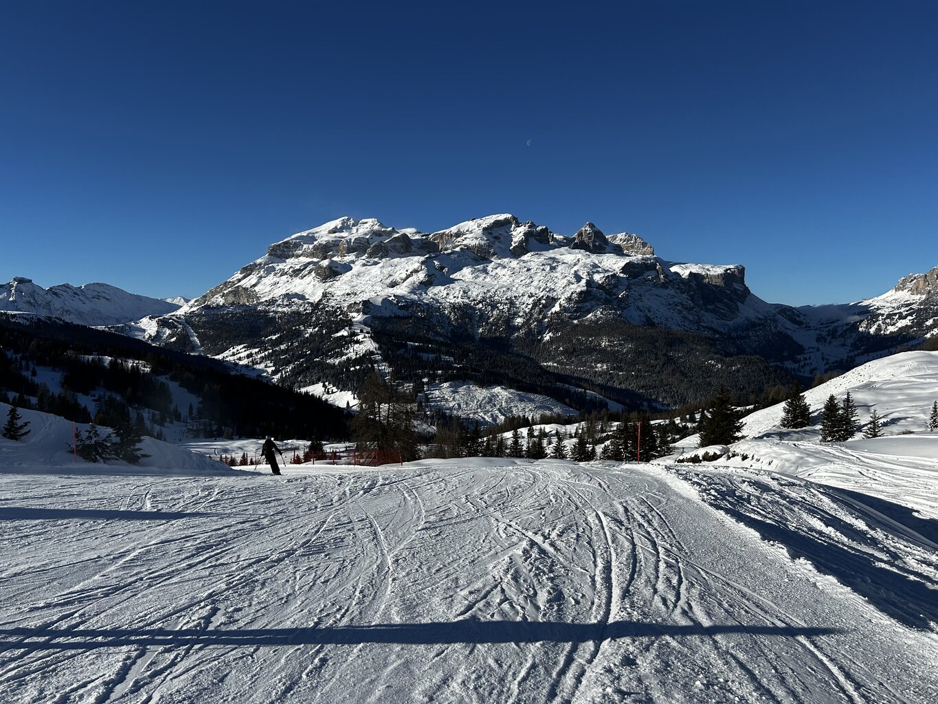 Über Braida Fraida und Biok in Richtung Pralongia.
