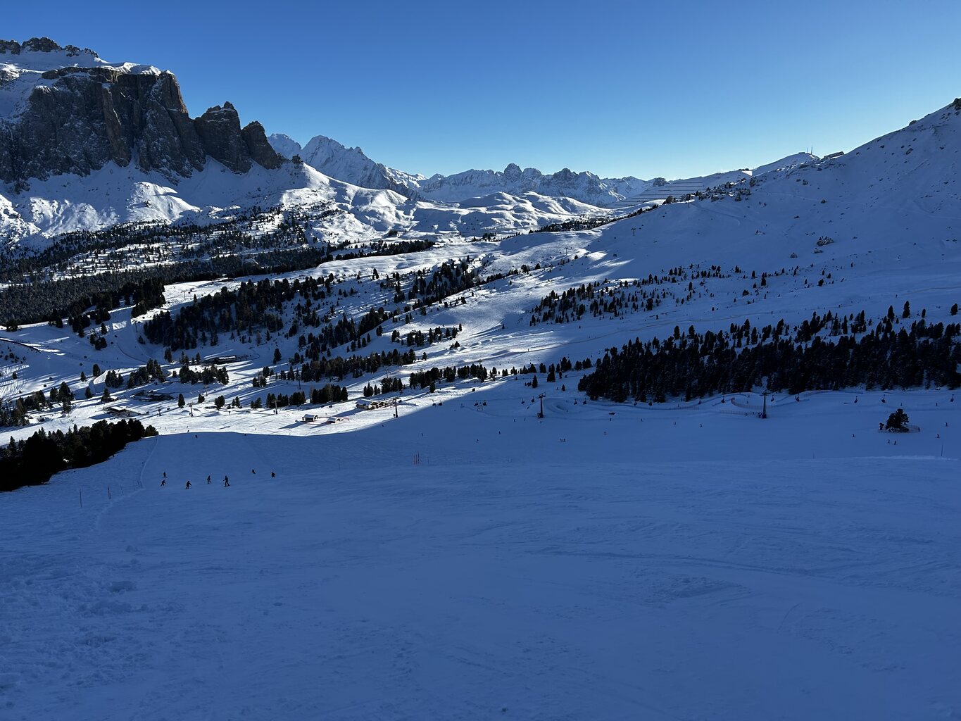 Die Paprika am Piz Sella war aucv am Nachmittag noch super gut. Sind dann in diesem Bereich noch mehrmals gefahren.