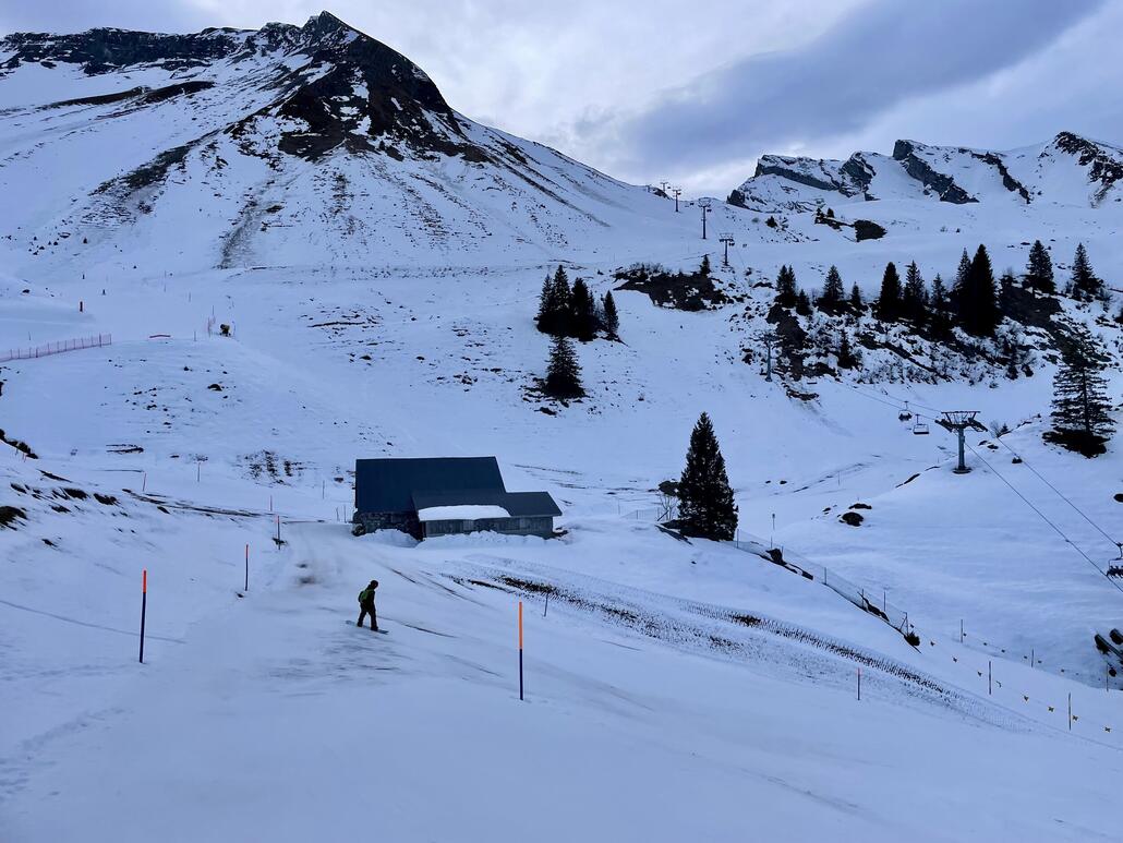Beim Chälen siehts trostloser aus.