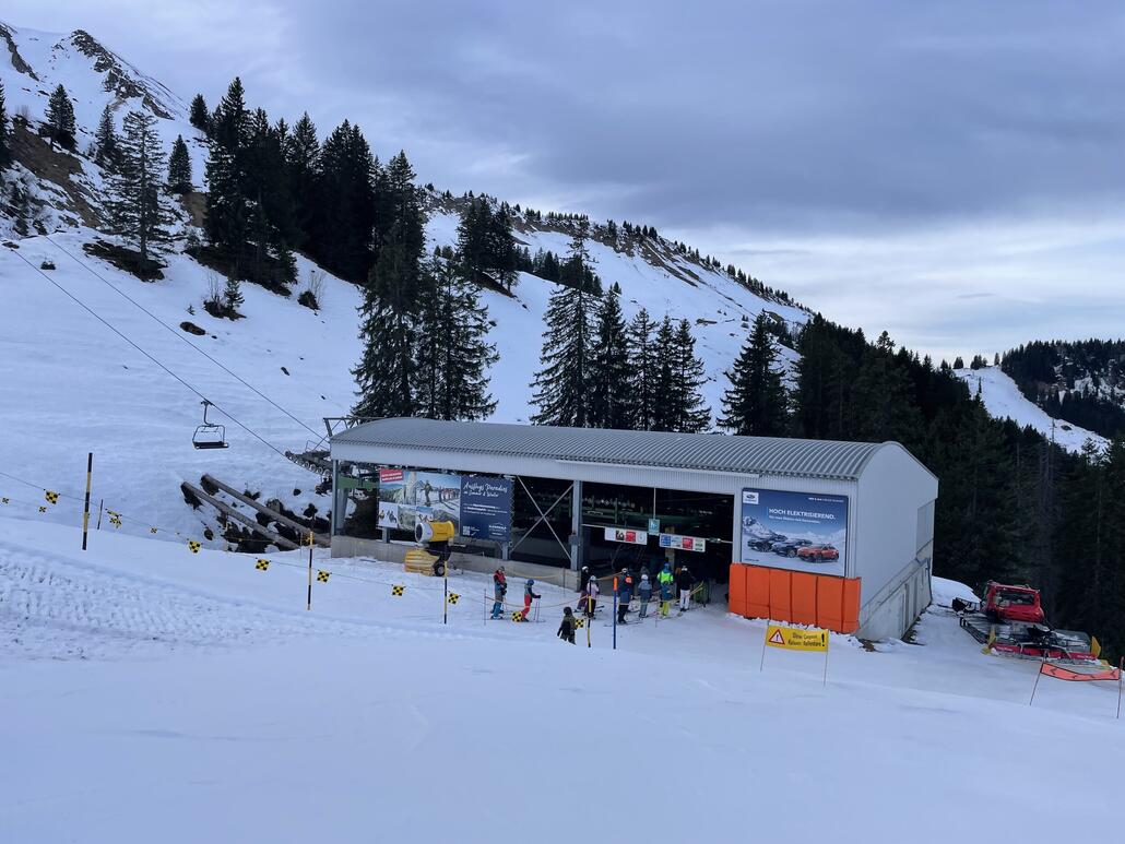 Andrang kaum vorhanden.