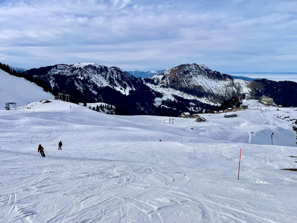 Auch nachmittags tiptop am Ergglen