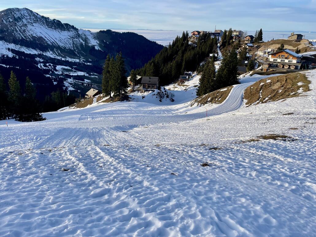 Klewenstock grundpräpariert, fehlt aber noch viel
