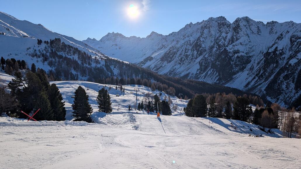 Leere Pisten an der Nachtweide