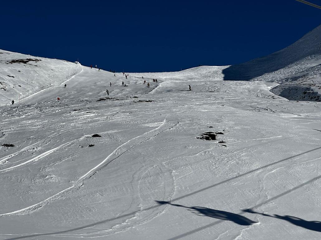 Oberalp auch schmal und abstoßend