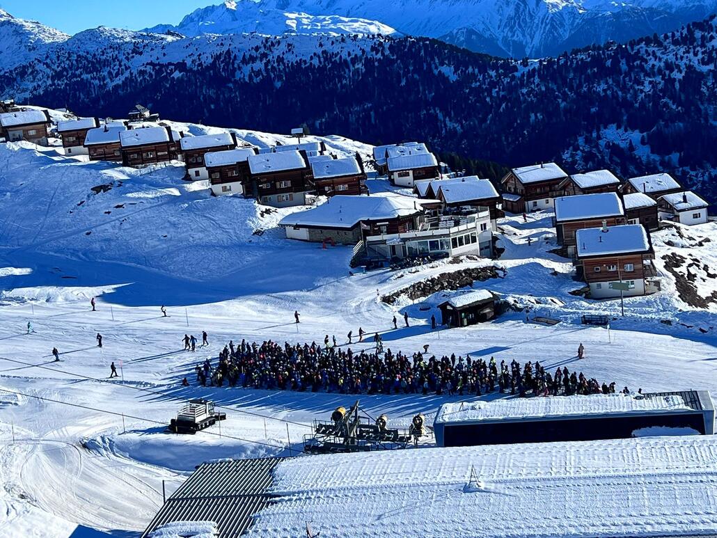 Da läuft was auf der Belalp.. halleluja..