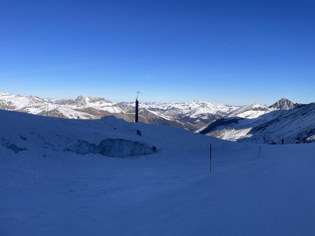 blankes Eis an der 3 zum TFH