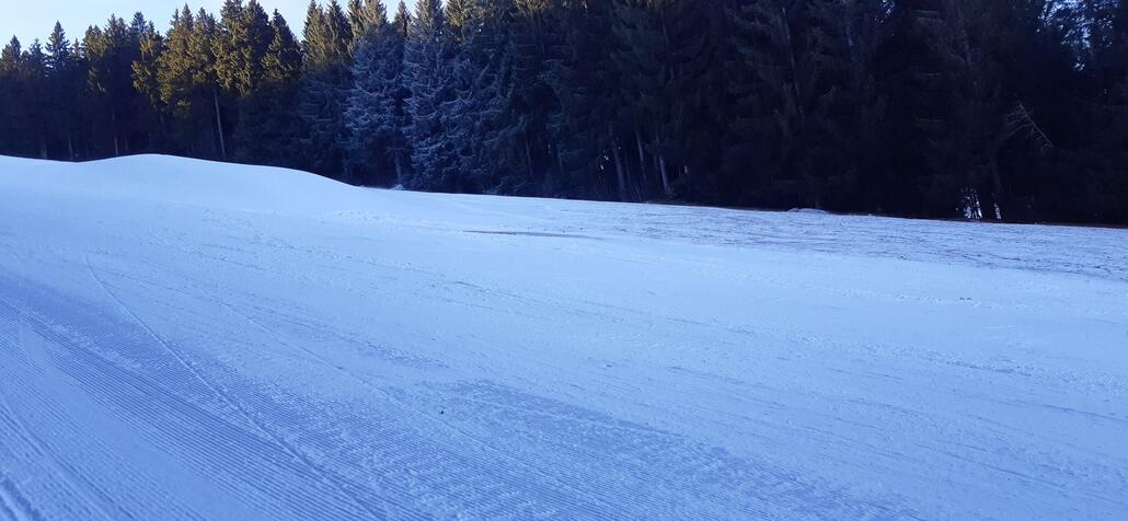 Unteres Ende vom Steilhang