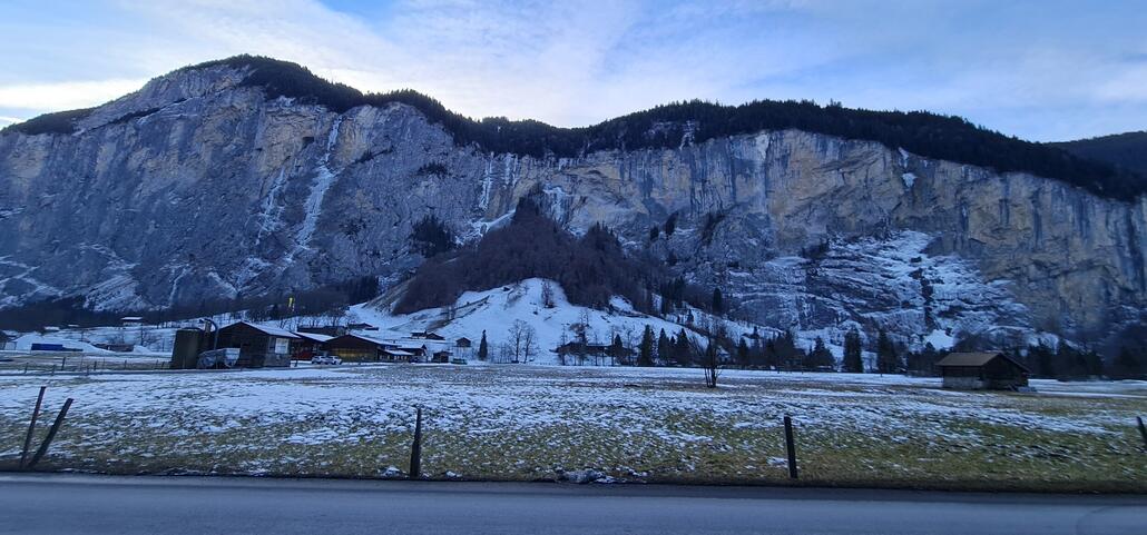Das wäre dann der einzige Naturschnee...