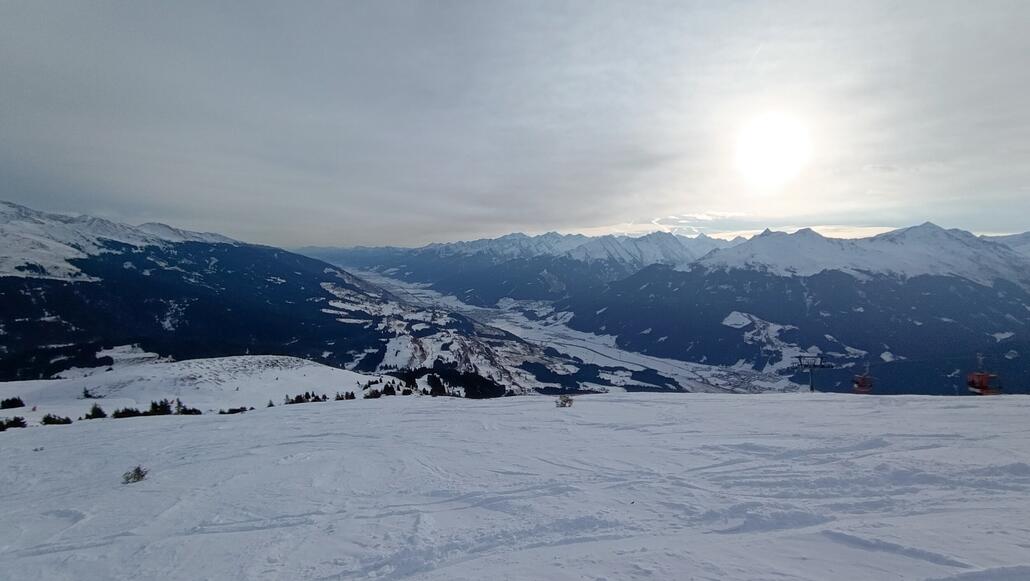 Nach Süden sieht es Sonniger aus...
