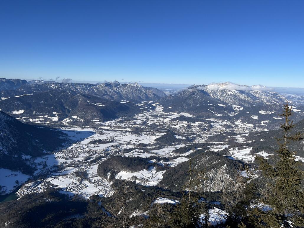 Blick über den Berchtesgadener Talkessel