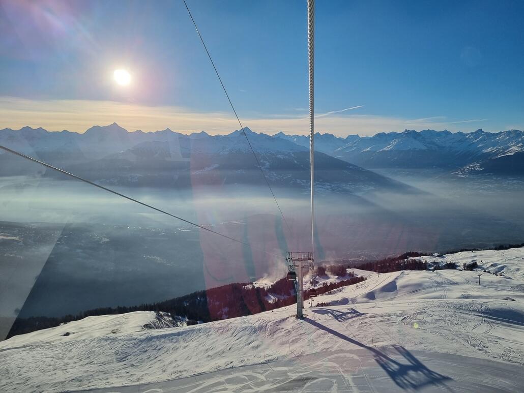 Toller Blick von der Trasse :)