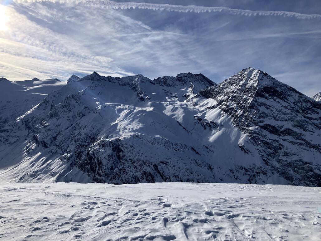 Schönes Panorama von der Hohe Mut