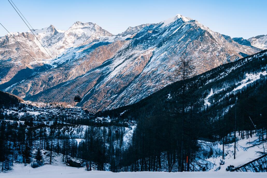 Kurz vor dem Tal mit der stylischen Spielboden EUB.