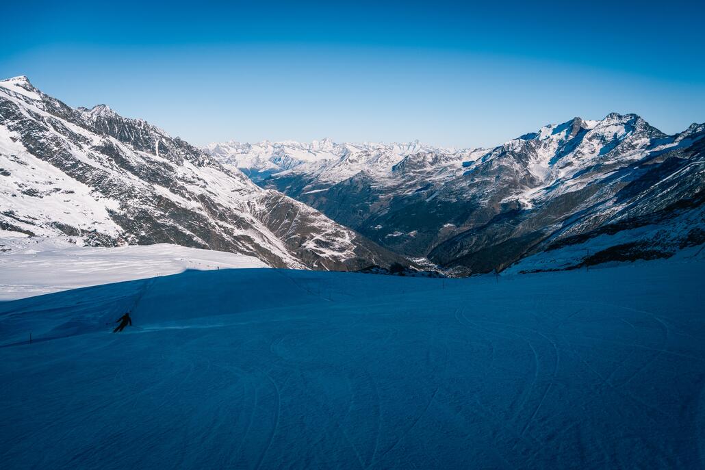 Es ging direkt nochmal nach oben in die "Kältekammer".