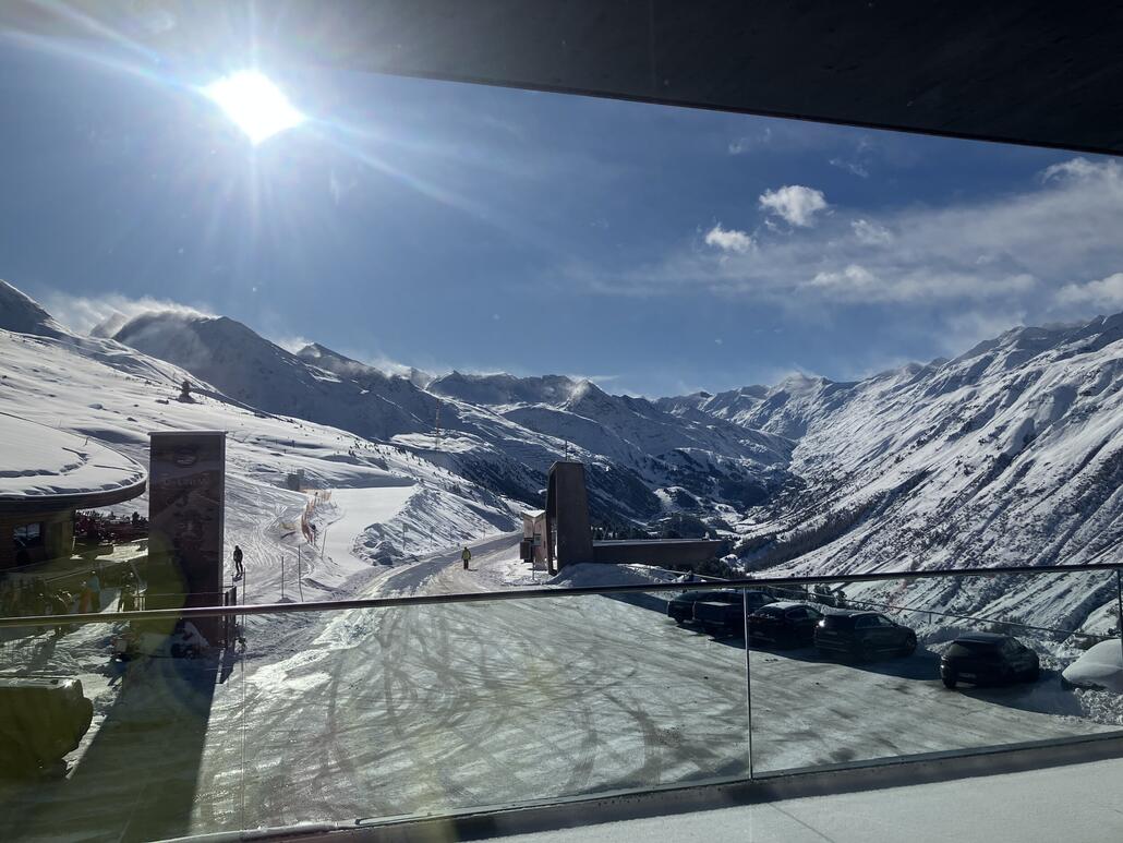 Kontrastbild - so sah es Miitags aus