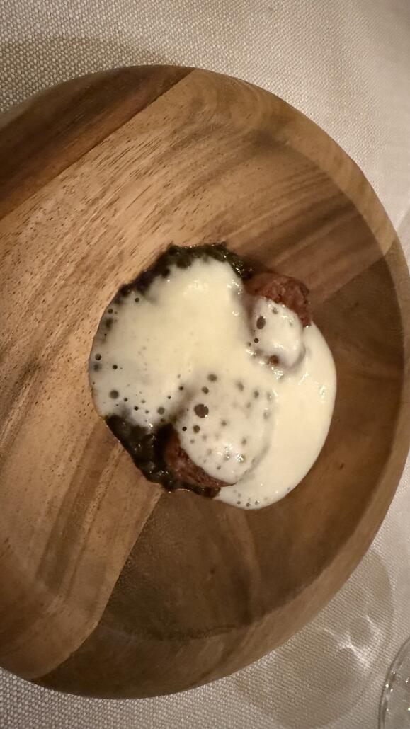 Kartoffelwurst auf Linsen