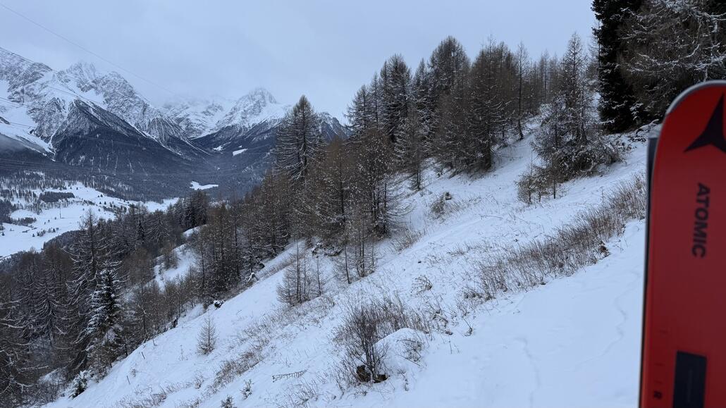 Das Wetter ist heute schlechter