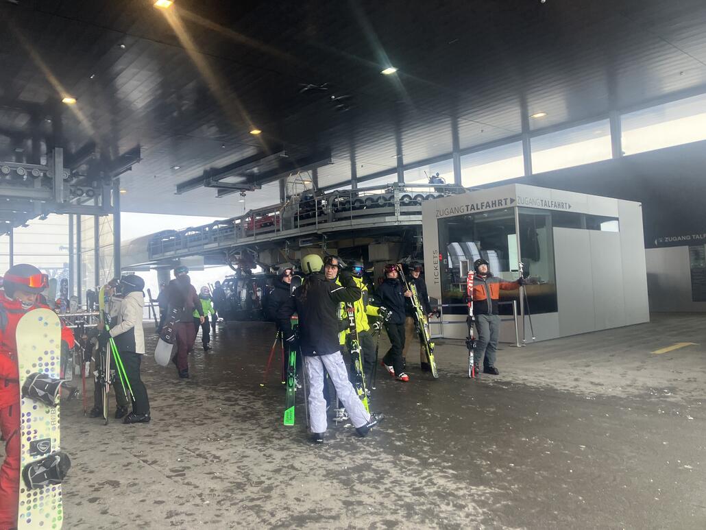 Mittelstation Gaislach - imposant