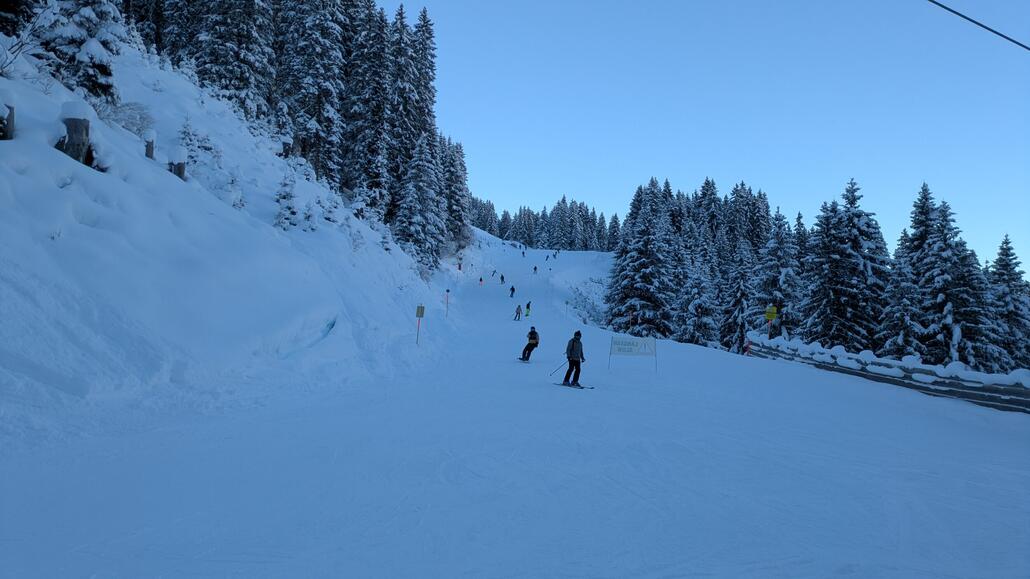 Blick auf die 20b (Talstation Vermiel-Sesselbahn)