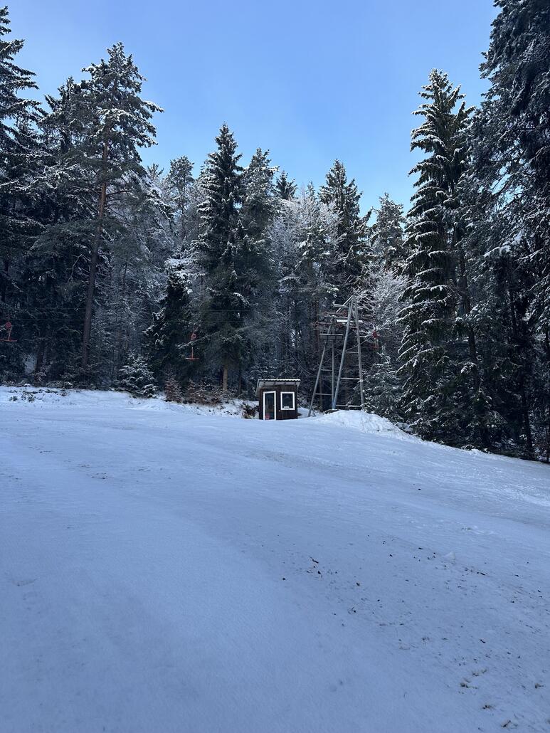 Bergstation vom Skilift.