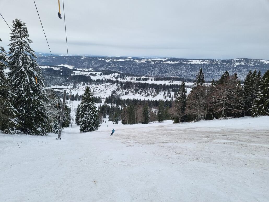 An vielen Stellen kam die Erde durch. Steine habe ich aber keine grossen mitgenommen