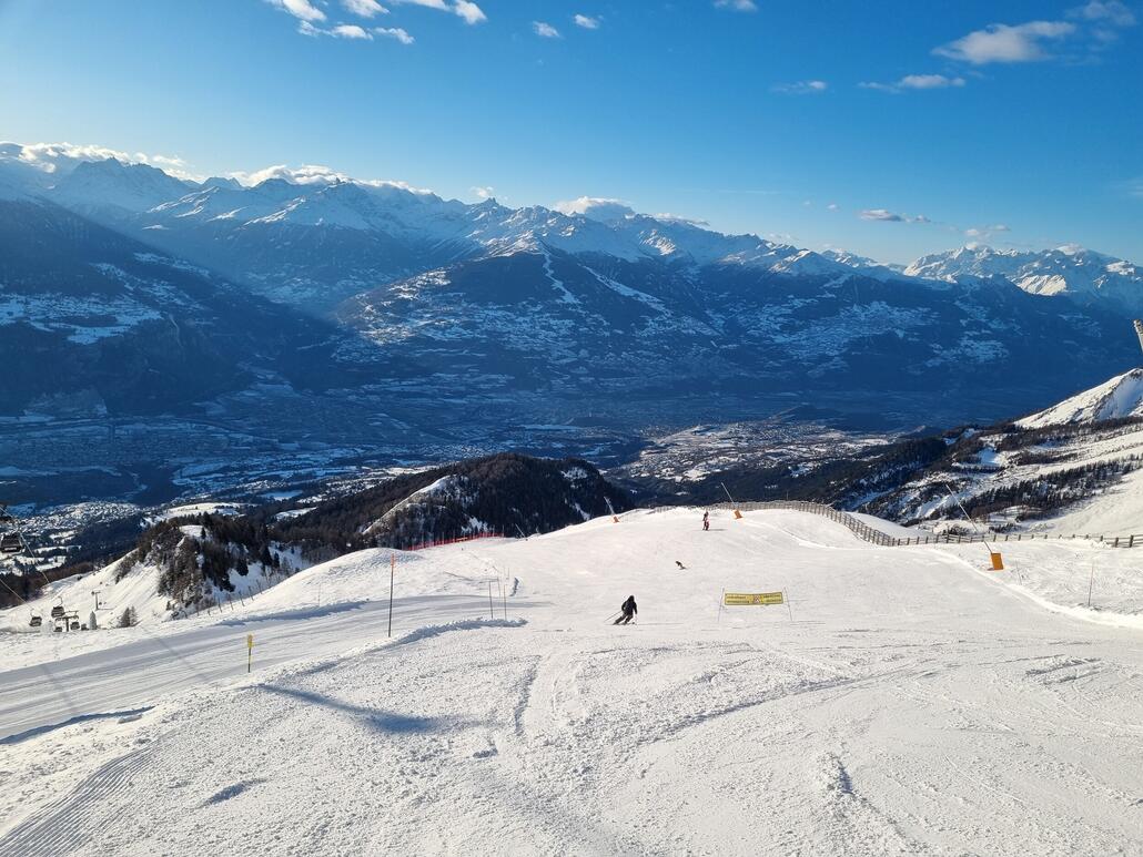 Einstieg an der TC. Tolle Bedingungen.