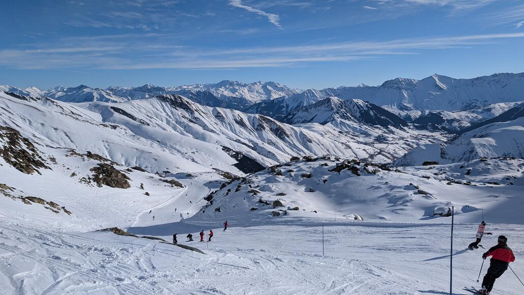 Inzwischen im Sektor Saint-Sorlin-d’Arves