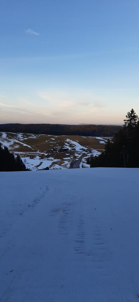 Am Horizont die Hornisgrinde