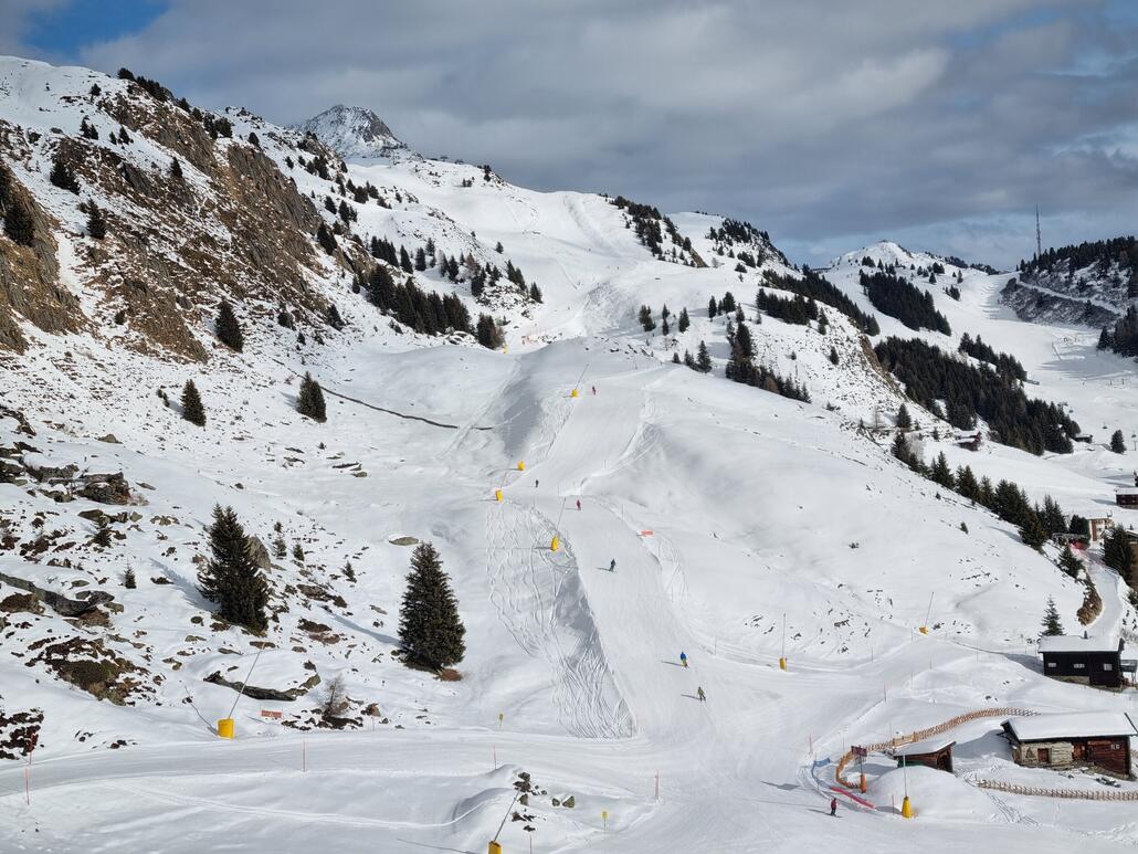 Die rote vom Moosfluh bis zum Hohfluhsessel war dafür wieder sehr gut zu fahren