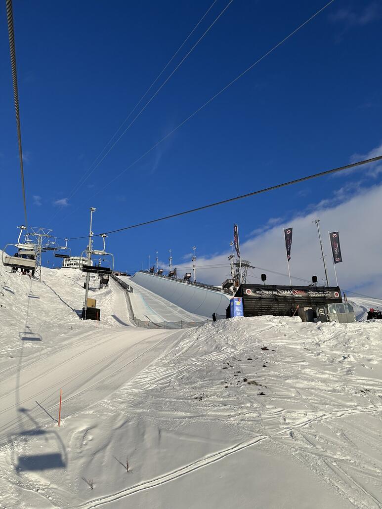 Laax Open, sehr beeindruckend.